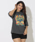 Power of Cosmic Gray Over-Size TShirt